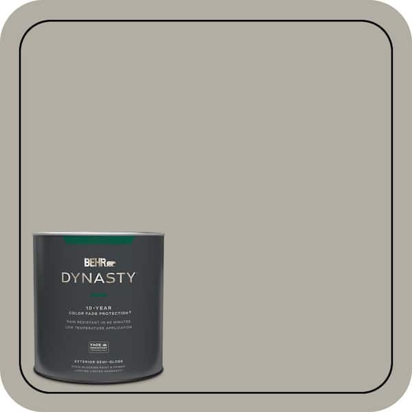 BEHR DYNASTY 1 qt. #790D-4 Granite Boulder Semi-Gloss Enamel Exterior Stain-Blocking Paint & Primer