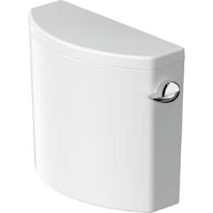 No.1 PRO 1.28 GPF Single Flush Toilet Tank with Siphonic Jet Technology in White