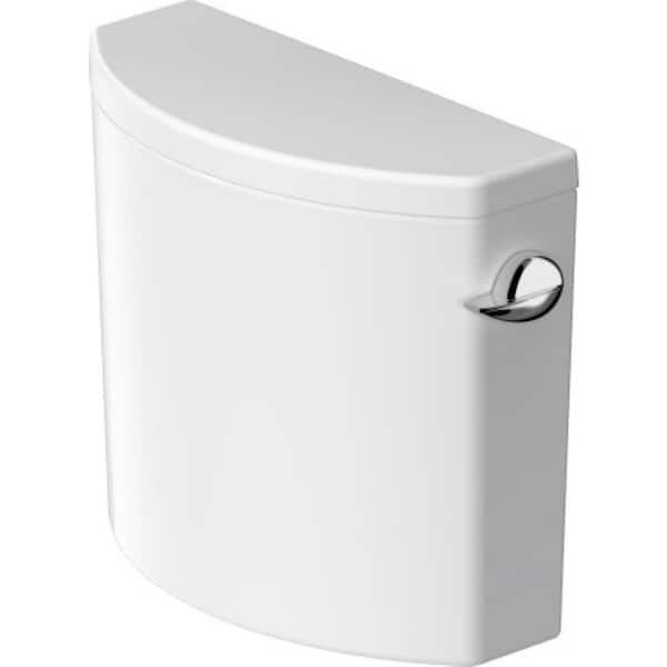 Duravit No.1 PRO 1.28 GPF Single Flush Toilet Tank with Siphonic Jet Technology in White