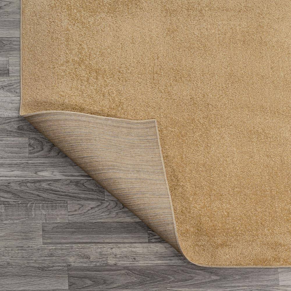 Twyla Yellow Low-Pile Machine-Washable Area Rug 5' x 8'