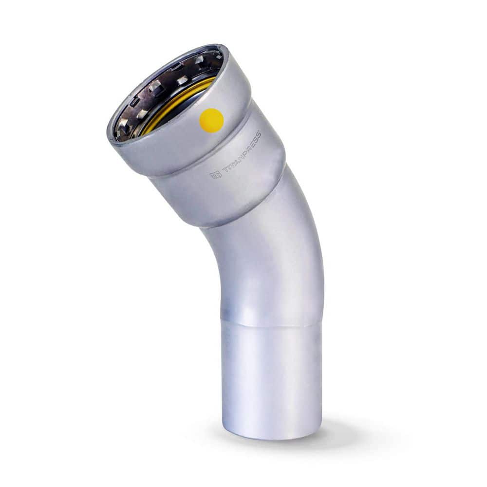 1-1/4 in. Carbon Steel FTG x Press 45° Street Elbow HNBR Gas price history on PriceWatchPro