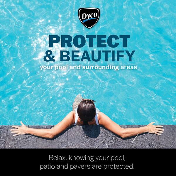 Dyco Pool Paint 5 Gal. 3151 Ocean Blue Semi-Gloss Acrylic Exterior