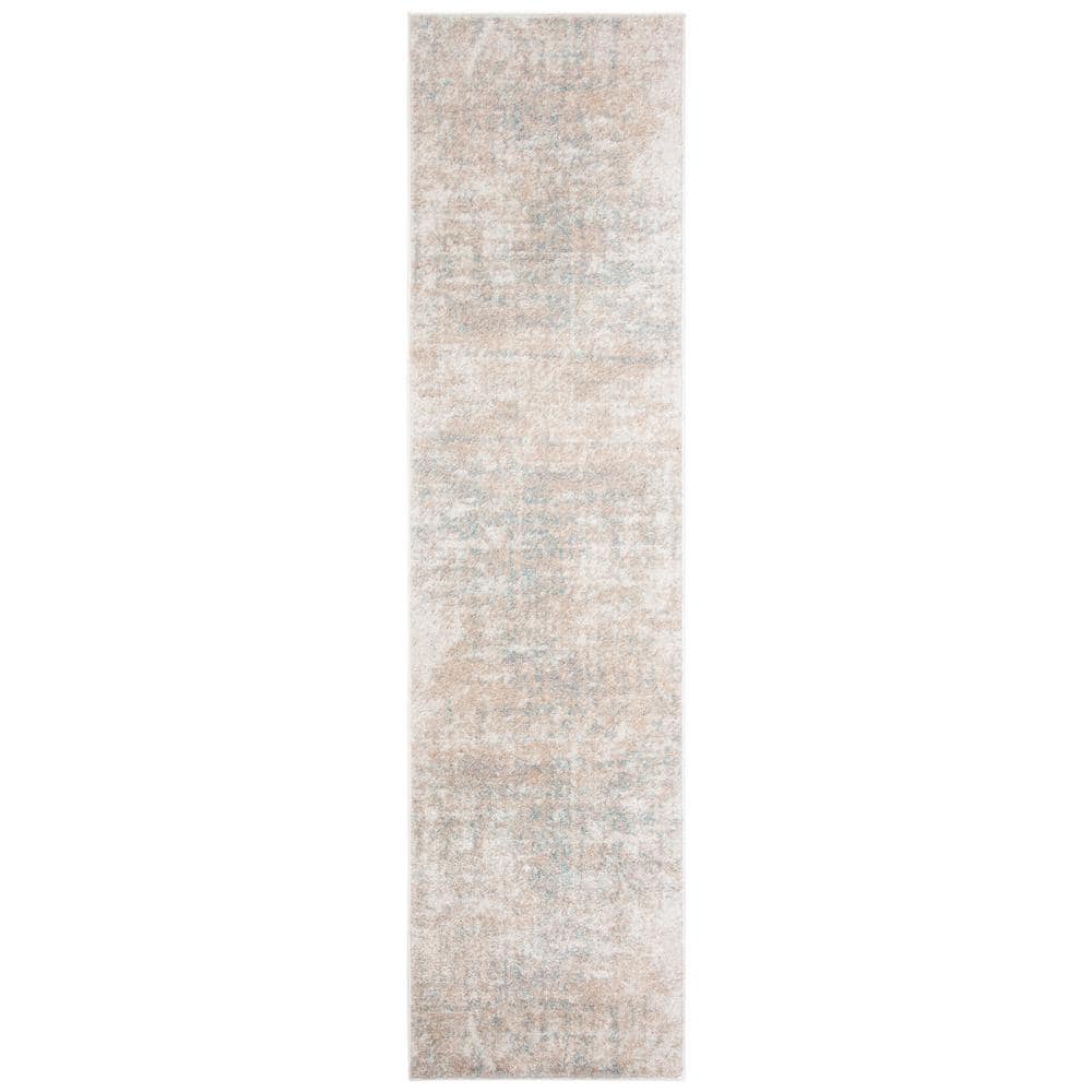 Adirondack Beige/Slate 3 ft. x 12 ft. Abstract Runner Rug price history on PriceWatchPro