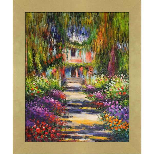 The Garden in Flower - Claude Monet - Paint by Numbers