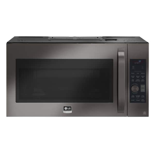 LG 1.7 cu. ft. Over the Range Convection Microwave in Black Stainless Steel with Sensor Cooking