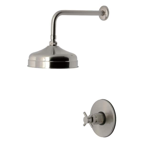 Concord 1-Handle 1-Spray Shower Faucet 1.8 GPM in Brushed Nickel