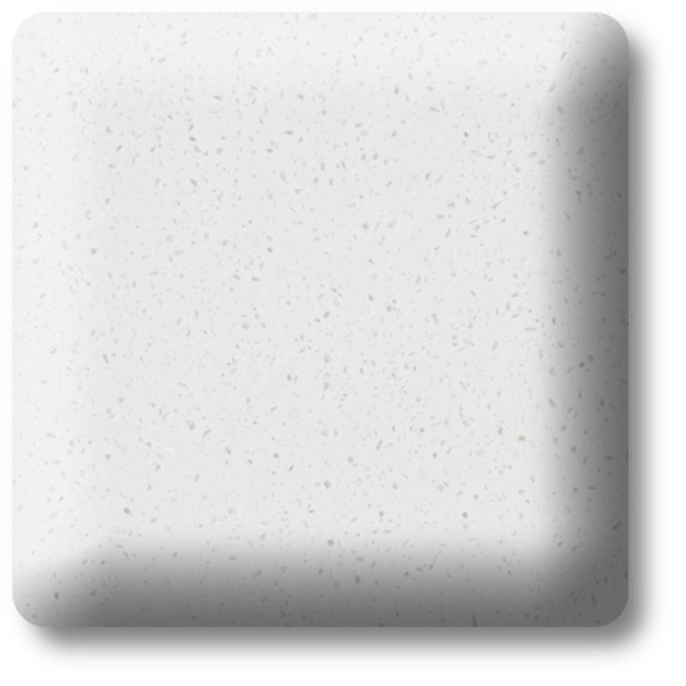 White Expressions Solid Surface Backsplash Kit