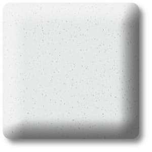 Solid/Expressions 25 in. Solid Surface Vanity Backsplash in White Expressions