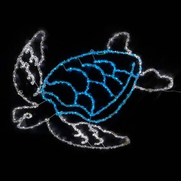 Holidynamics Inc. 2D Sea Turtle Sign 66713 - The Home Depot