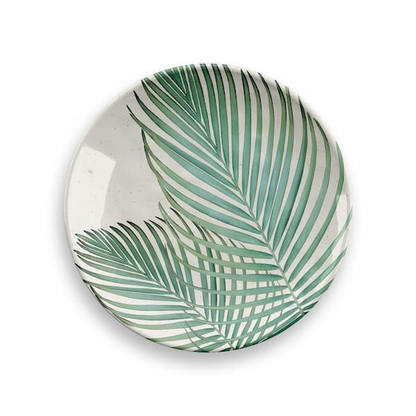 Unbranded Amazon Floral Bamboo Fiber Assorted Melamine Salad Plates (Set of 4)