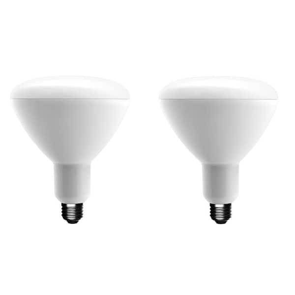 EcoSmart 75-Watt Equivalent PAR30S Dimmable Adjustable Beam Angle LED Light  Bulb Bright White (2-Pack) A20PR30S75ES32 - The Home Depot