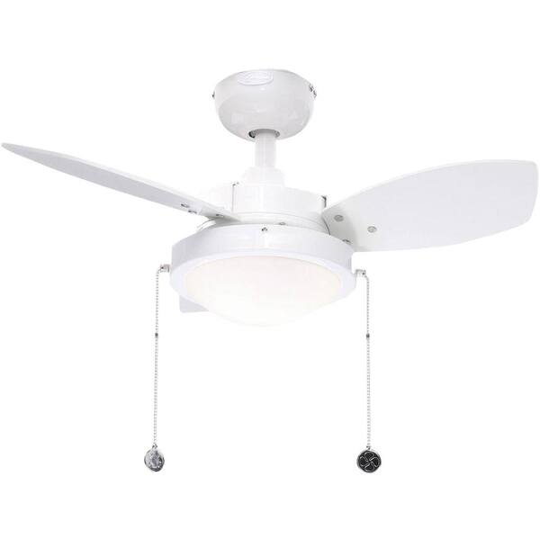 Westinghouse Wengue 30 in. Indoor White Finish Ceiling Fan