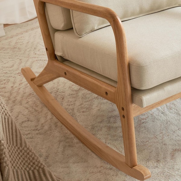 Accent Chair HCHAIRH Rocking Chair Nursery, Upholstered Nursing