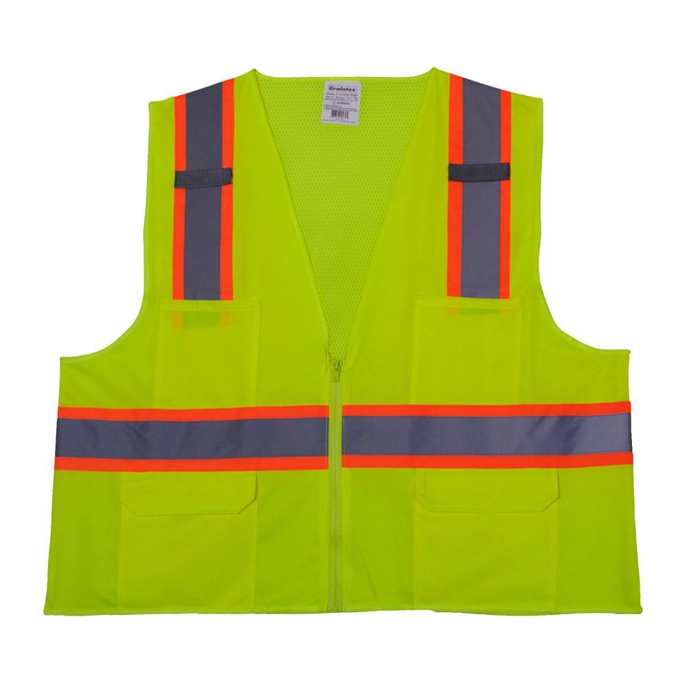 2XL High Visibility Class 2 Lime Green Safety Vest price history on PriceWatchPro