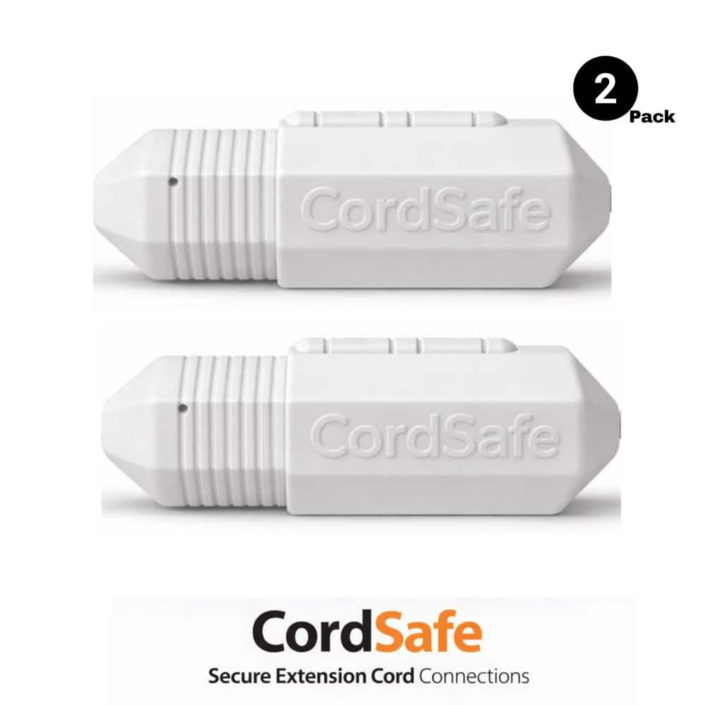 Light Plug Protector CordSafe Extension Cord Safety Cover, Plug Protector for Lights, Power ...