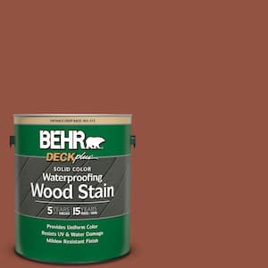 1 gal. #SC-130 California Rustic Solid Color Waterproofing Exterior Wood Stain
