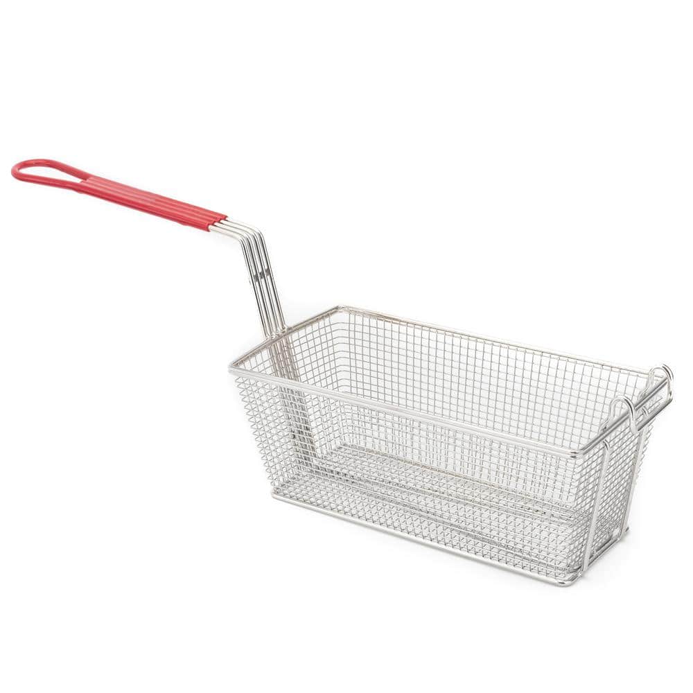 Red Commercial Fry Basket