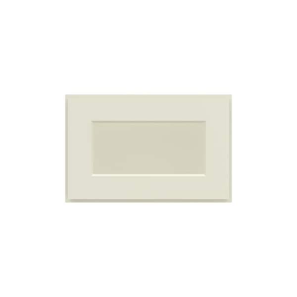 HOMLUX 18 in. W x 12 in. D x 12 in. H in Antique White Ready to Assemble Wall Kitchen Cabinet with No Glasses