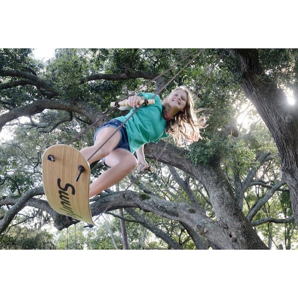 Swurfer Swing-Board Stand-Up Bamboo Tree Swing SSW-0004 - The Home