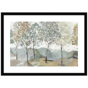 "Breezy Landscape Trees I" by Allison Pearce 1-Piece Wood Framed Giclee Nature Art Print 19 in. x 25 in.