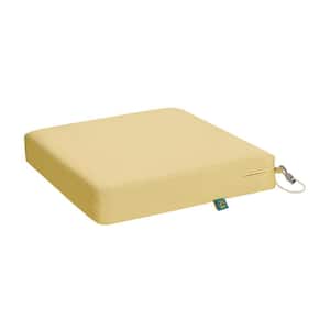 Classic Accessories 23 in. W x 20 in. L x 3 in. Thick Rectangular Outdoor  Seat Foam Cushion Insert 61-011-010911-RT - The Home Depot
