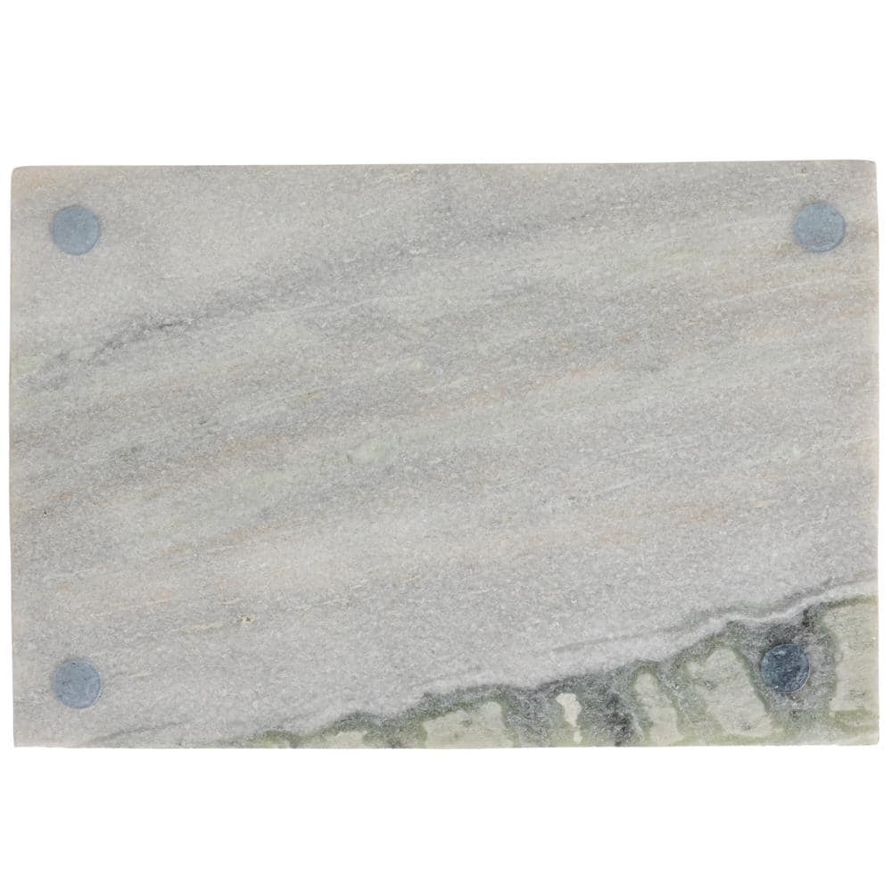 Large Rectangular Gray Marble Cheese Cutting Board