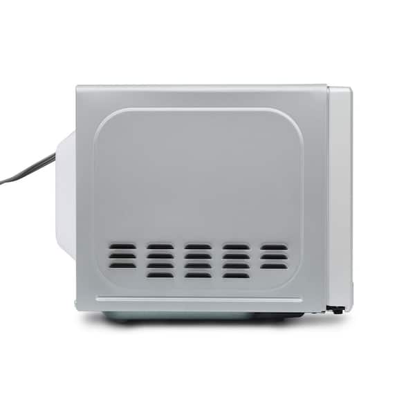 17.3 in. Width 0.7 cu. ft. 700-Watt Countertop Microwave Oven in Stainless Steel