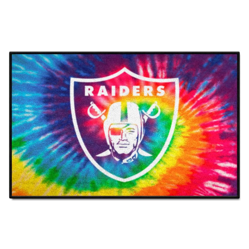 Oakland Raiders Tie Dye T Shirt 