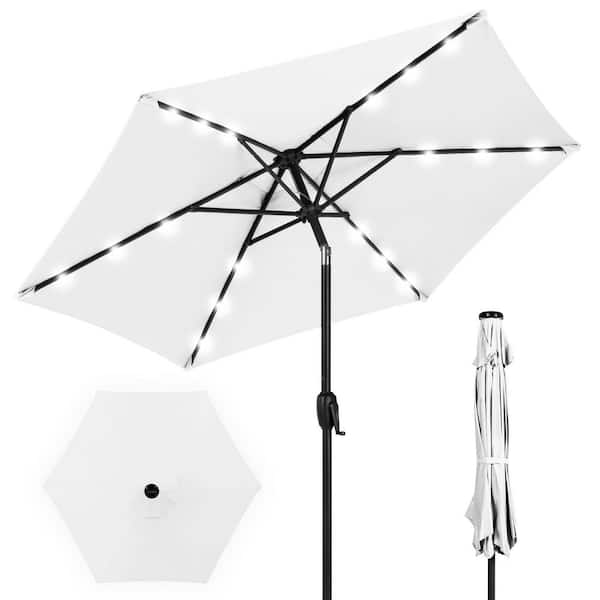 living spaces patio umbrella Patioslife Aegis 10ft Round Cantilever with solar LED l – US-Patioslife Color:Wild Dove Grey size-ym 43562823 10‘x13’ with solar Toiletry Kits and Bags