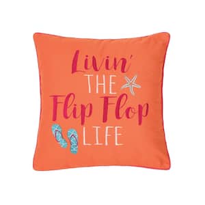 Flip Flop Life Standard Pillow