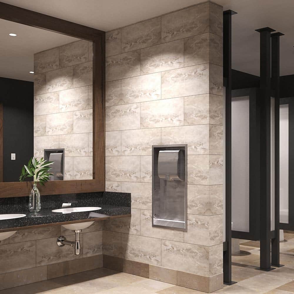 Venetian Marble Waterproof Vinyl Wall Tiles for Kitchen and Bathroom