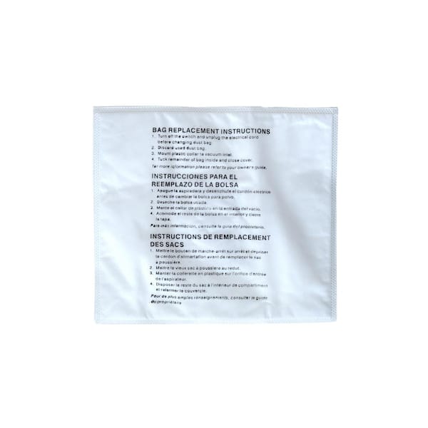 Impecca 2l Vacuum Bags Compatible for Vaccum Cleaners Model #IMPIVC2155W  and #IMPIVC2155K (6-Bags) IVCB2155X6 - The Home Depot