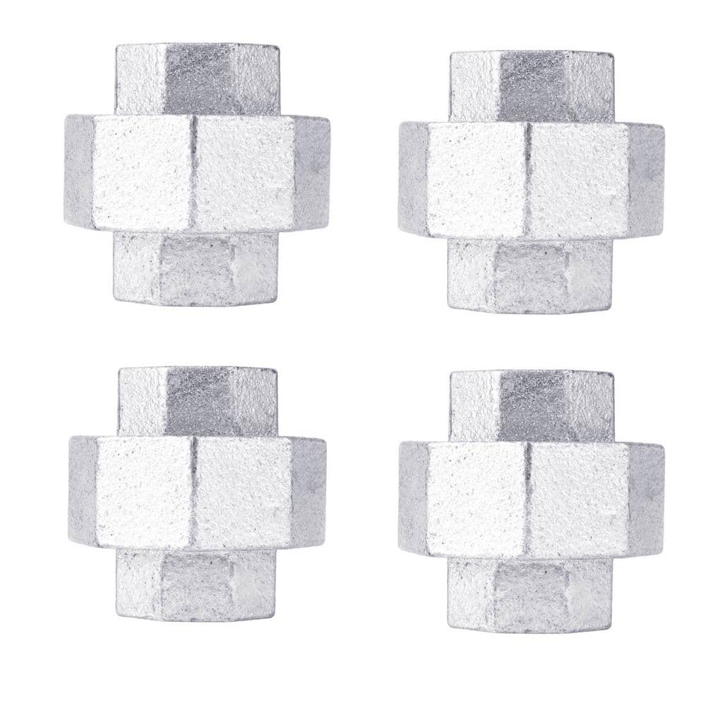 1/2 in. Galvanized Iron Union (4-Pack) price history on PriceWatchPro