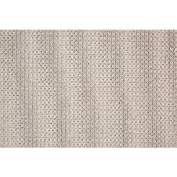 Natural Harmony Longmont Oatmeal Custom Area Rug with Pad