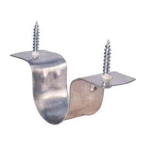 1-1/4 in. CPVC 2-Hole Pipe Strap in Galvanized Steel