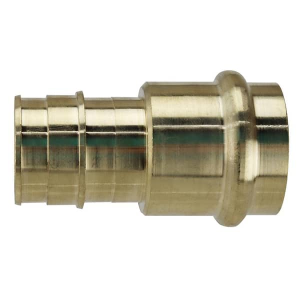 Apollo 1 in. Brass PEX-A Barb x 1 in. Press Adapter