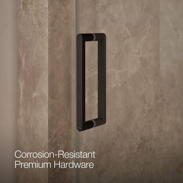 KOHLER Revel 48 in. x 74 in. Frameless Pivot Shower Door in