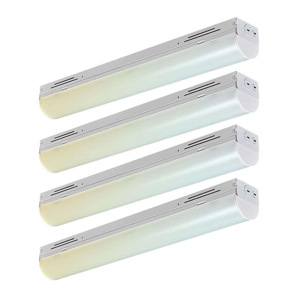 24 In. Integrated LED Linear Light, 5CCT, 13W-26W, Up to 4000LM, 110° Beam, Dimmable, Damp Rated UL & DLC Listed 4 Pack price history on PriceWatchPro