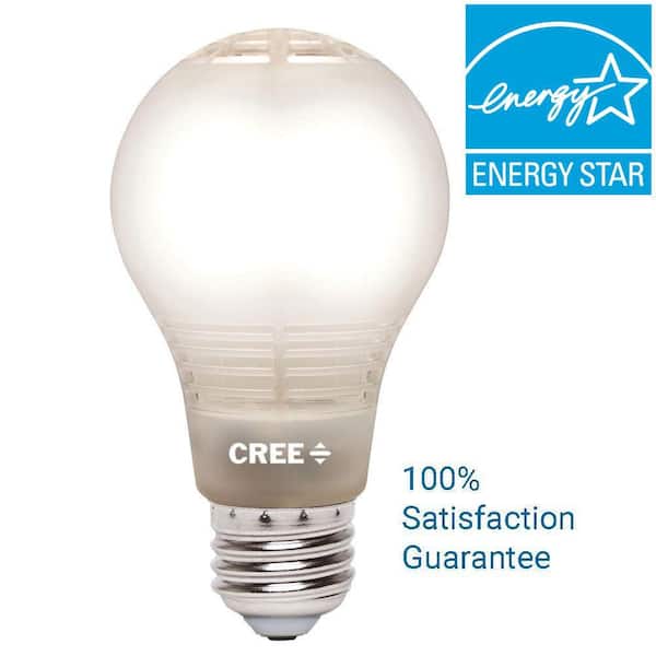 Cree 40W Equivalent Soft White A19 Dimmable LED Light Bulb with 4-Flow Filament Design