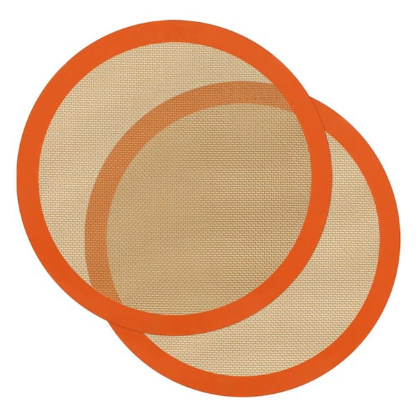 Silicone Baking Mat Set 2 Pack Nonstick Food Grade German Silicone Oven Safe Reusable Liner for Half Sheet Pan