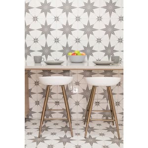 Memoir Jewel Grey 12 in. x 12 in. Glazed Ceramic Floor and Wall Tile (787.2 sq.ft./pallet)