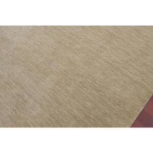 Arizona 2 ft. X 3 ft. Ivory Solid Color Area Rug