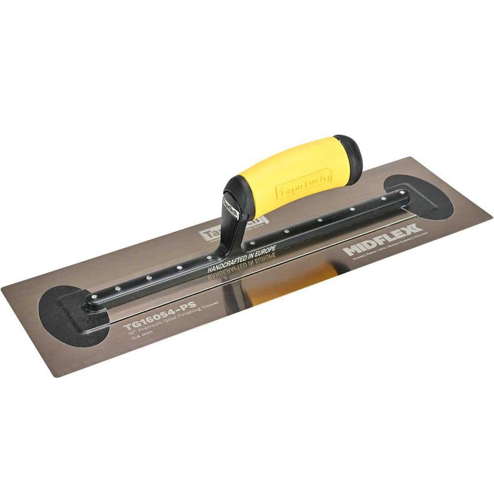 "16"" x 4.7"" Gold Stainless Steel Finishing Trowel" price history on PriceWatchPro