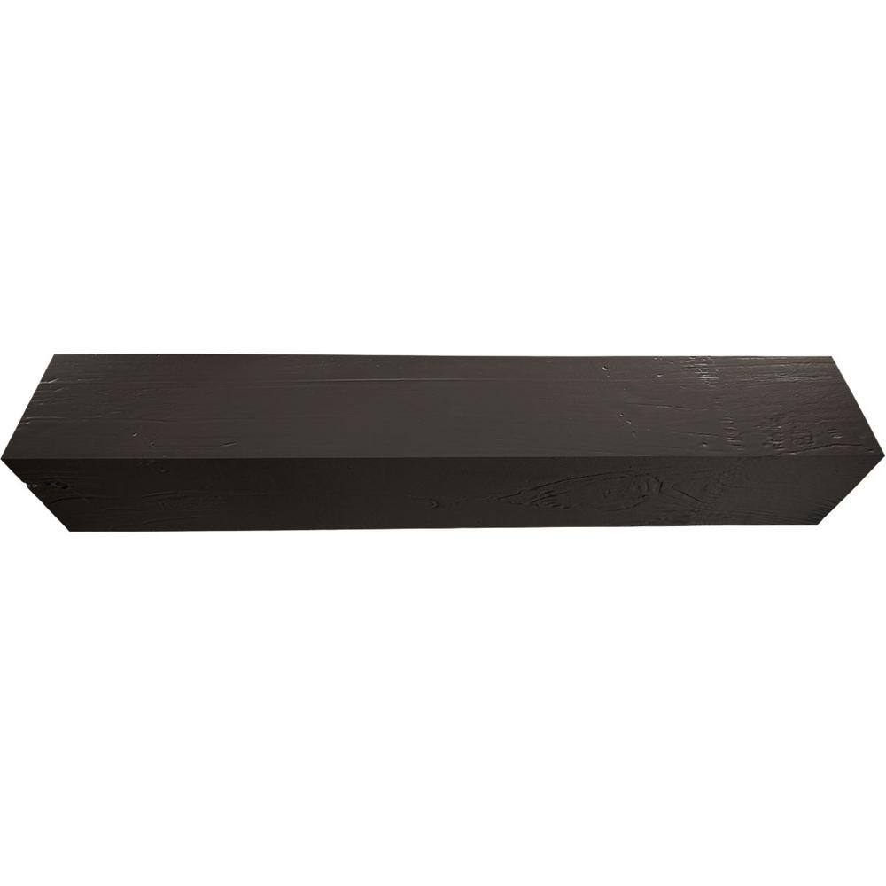 Premium Hickory 20-ft Knotty Pine Faux Wood U-Beam