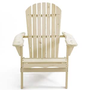 Hemlock Unfinished Wood Adirondack Chair