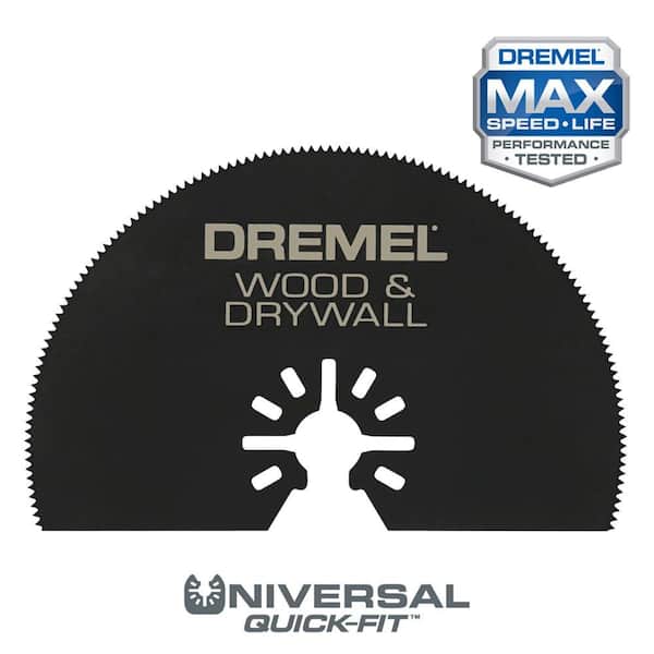Dremel Multi-Max Oscillating Tool 3.5 in. Saw Blade for Wood and Drywall