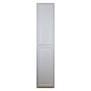 Bloomfield 15.5 in. W x 55.5 in. H x 3.5 D White Enamel Solid Wood Recessed Medicine Cabinet without Mirror