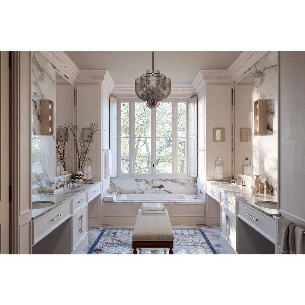 Gold and Silver Wall Mounted Shower Valve