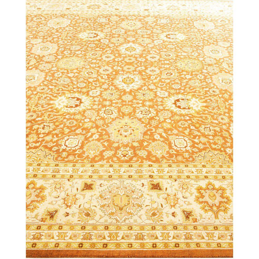Timeless Elegance Hand-Knotted Wool Area Rug 8' x 10'
