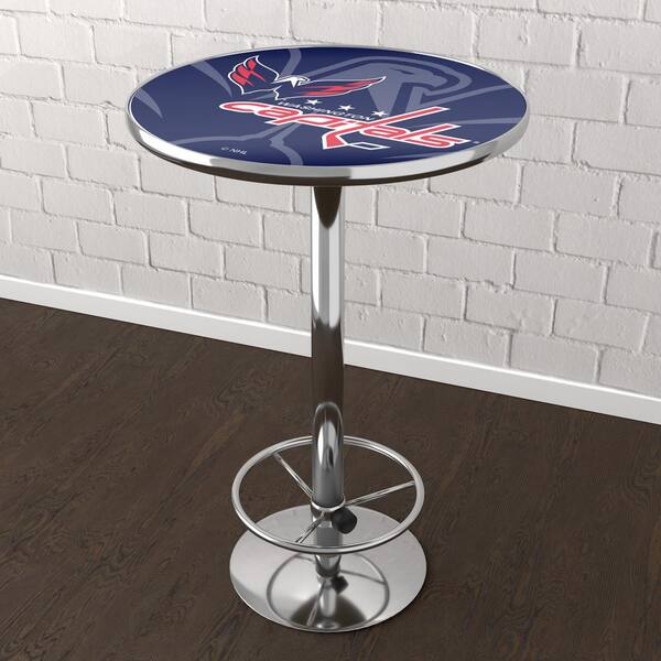 Washington Capitals Watermark Red 42 in. Bar Table NHL11WCWMHD The